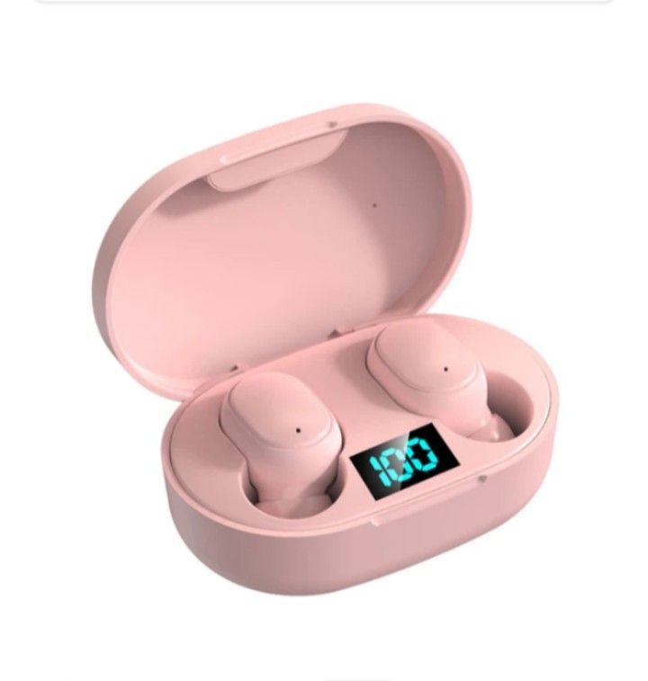 E7s TWS Wireless Earbuds – Deep Bass | Button Control | LED Power Display