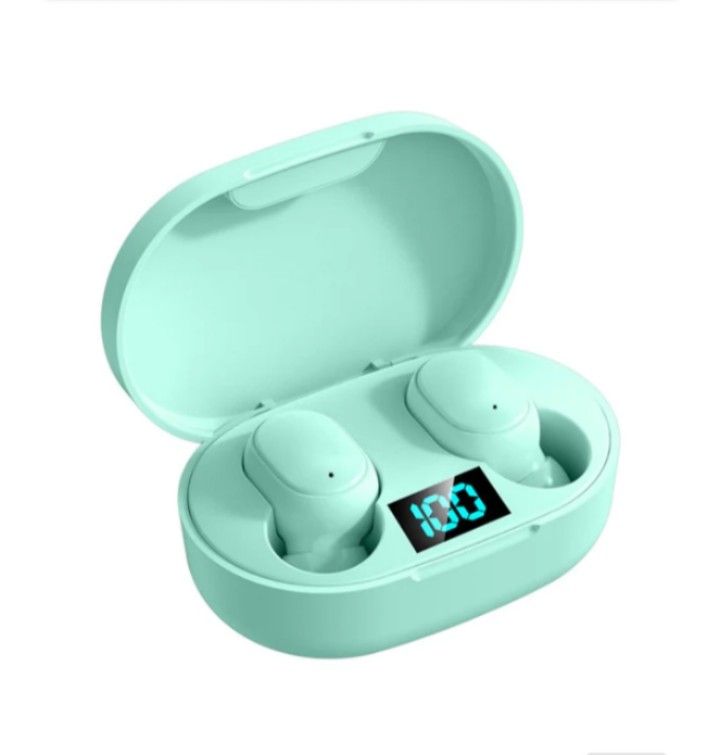 E7s TWS Wireless Earbuds – Deep Bass | Button Control | LED Power Display