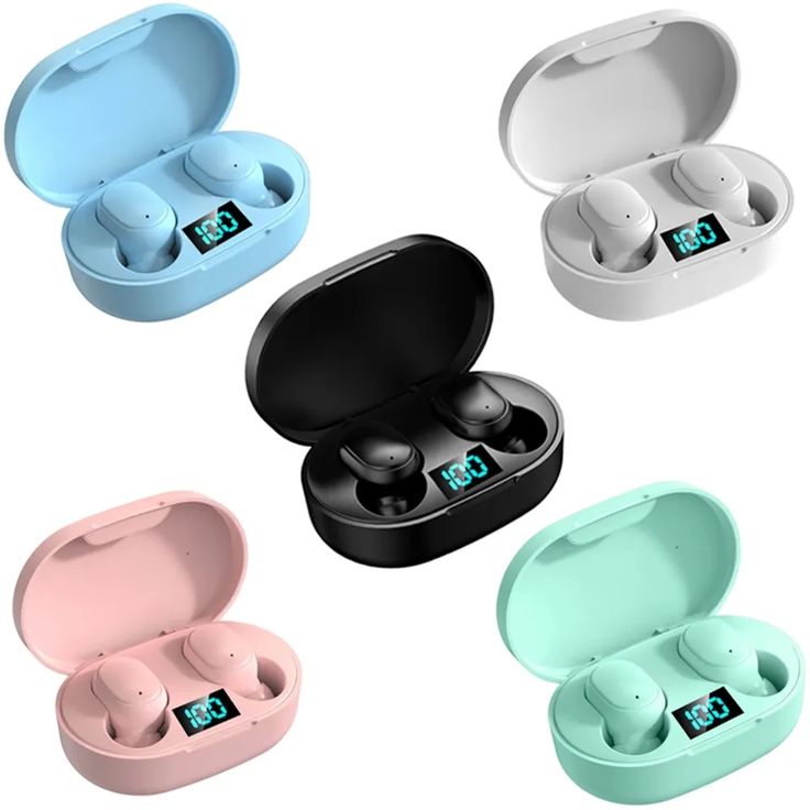 E7s TWS Wireless Earbuds – Deep Bass | Button Control | LED Power Display