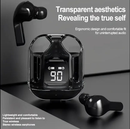 🔥 Air31 Wireless Earbuds – Transparent Style. Powerful Sound. Pure Freedom.