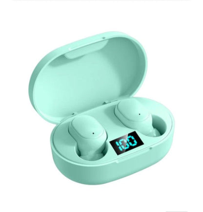 E7s TWS Wireless Earbuds – Deep Bass | Button Control | LED Power Display