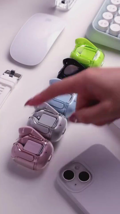 🔥 Air31 Wireless Earbuds – Transparent Style. Powerful Sound. Pure Freedom.